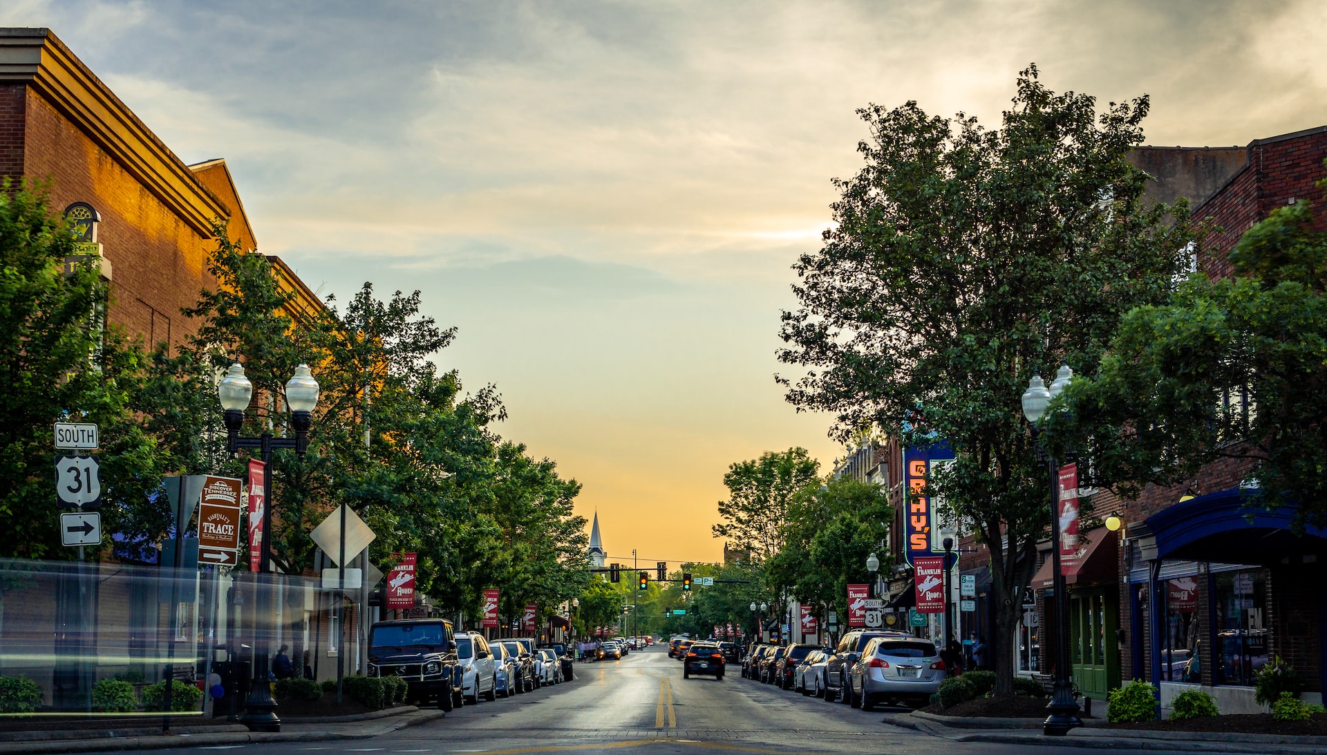 downtown franklin tennessee